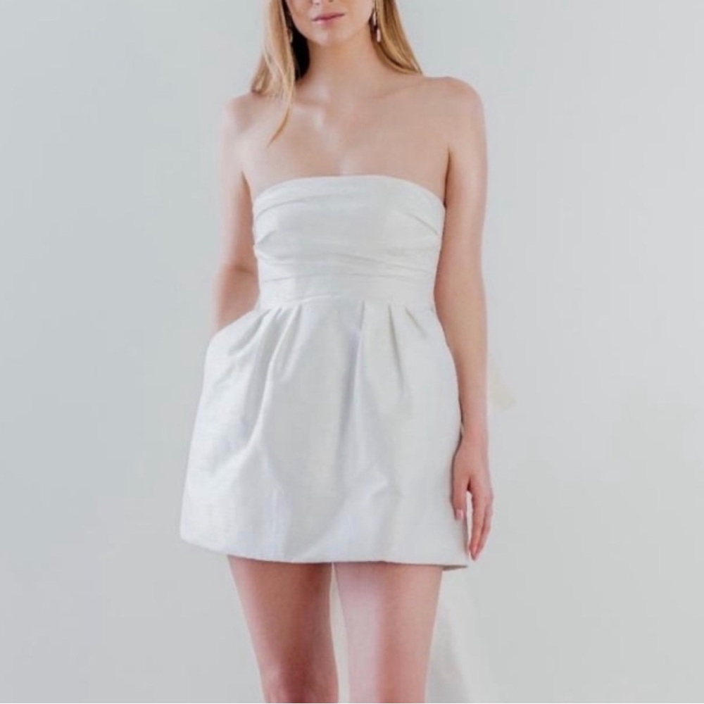 By Watters White Trifle Mini Dress - Picture 6 of 6